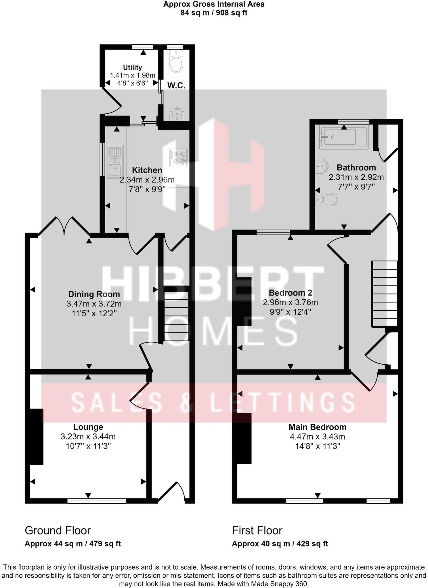 Grenville Street, Stockport, SK3 floorplan