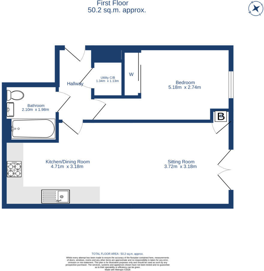 22/2 Margaret Thomson Crescent, Edinburgh, EH6 7FE floorplan