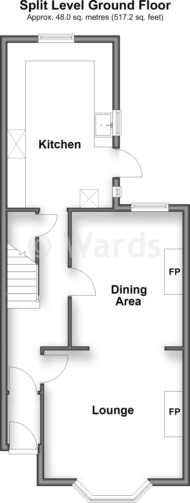 Main Road, Sutton At Hone, Kent floorplan