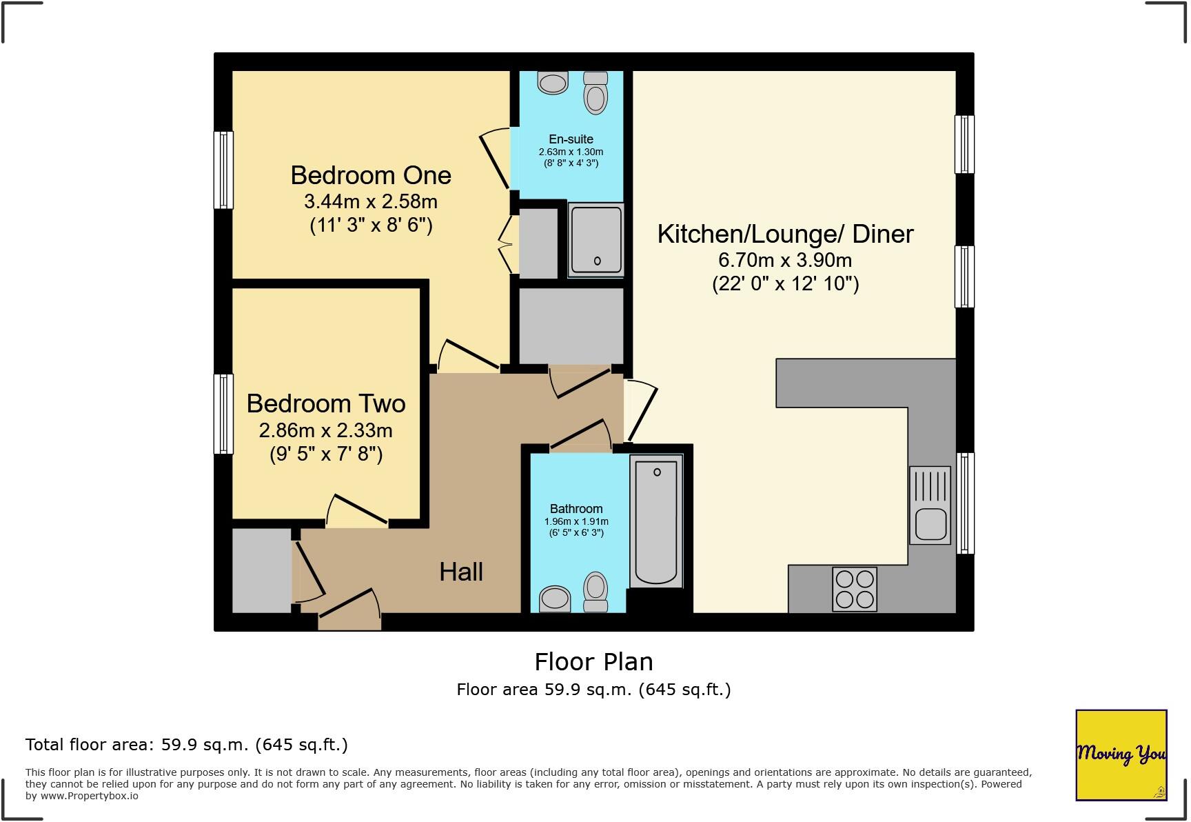 Latimer Close, Brislington, Bristol, BS4 4FG floorplan