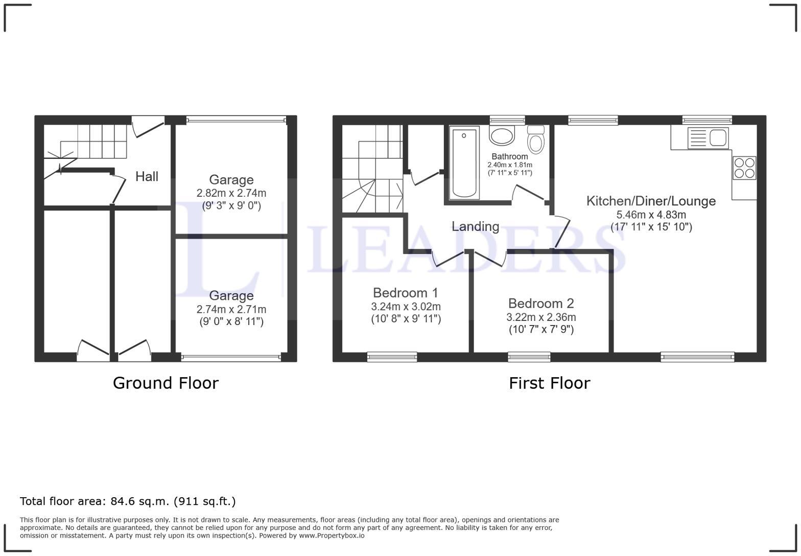 Willow Road, Bedford, Bedfordshire floorplan