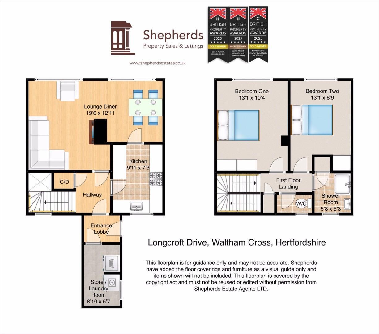 Longcroft Drive, Waltham Cross floorplan