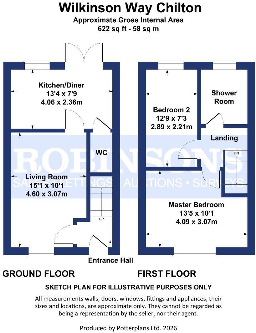 Wilkinson Way, Chilton floorplan
