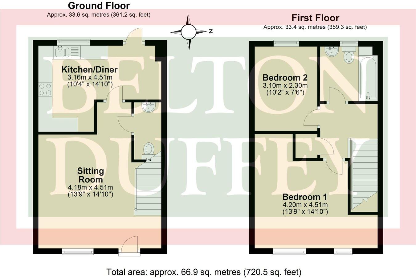 58, Ashburton Close, Wells-next-the-Sea, NR23 floorplan