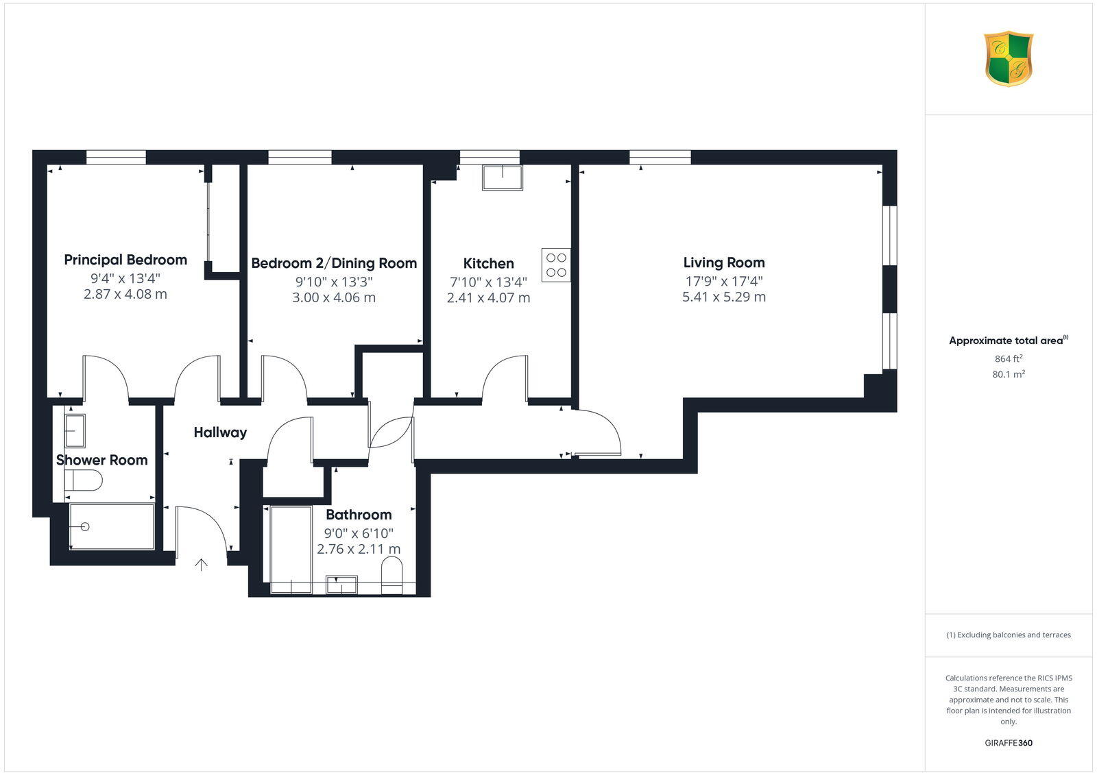 Stanford Orchard, Warnham, West Sussex. floorplan