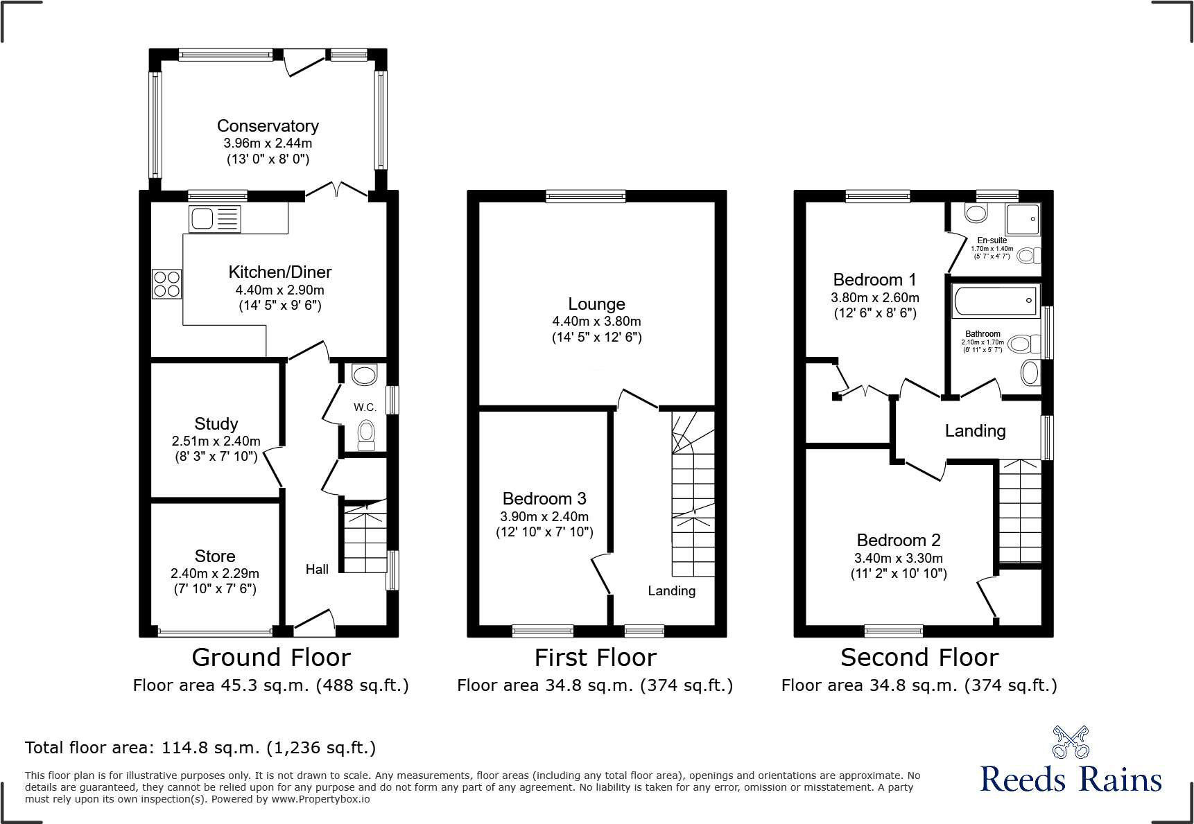 Topliss Way, Leeds, West Yorkshire, LS10 floorplan