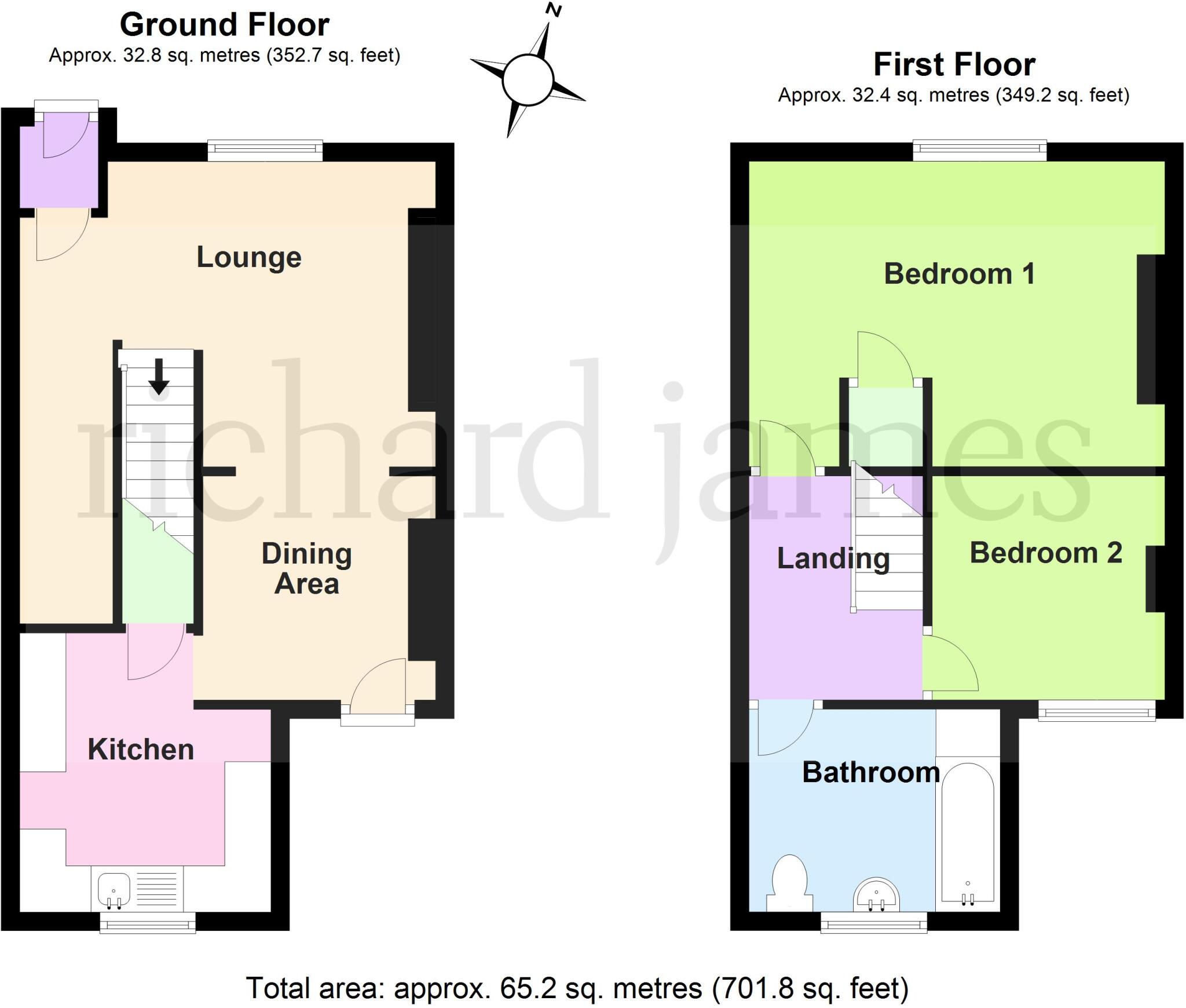 Red Row, Raunds floorplan