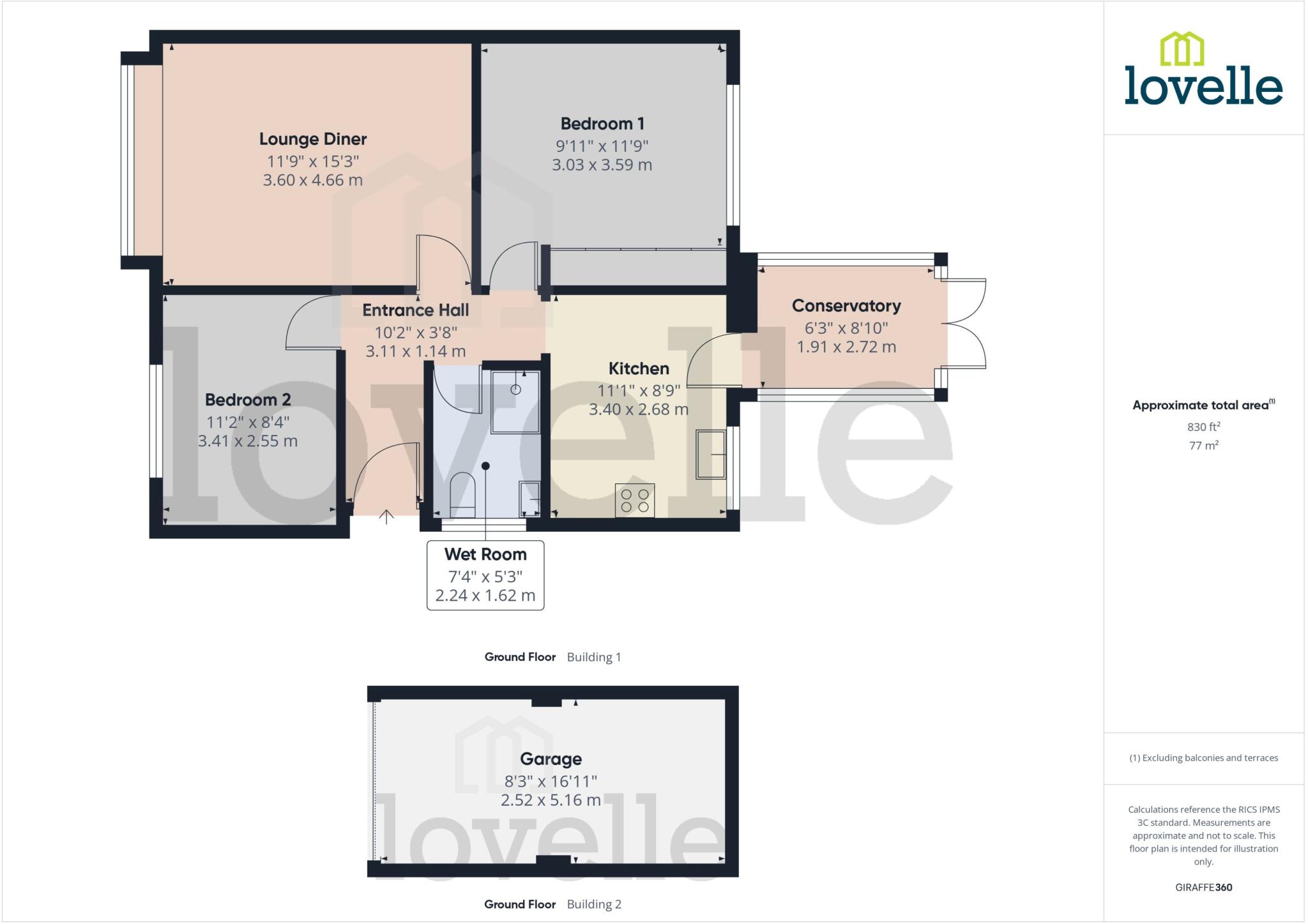 Dovecote, Middle Rasen, LN8 floorplan