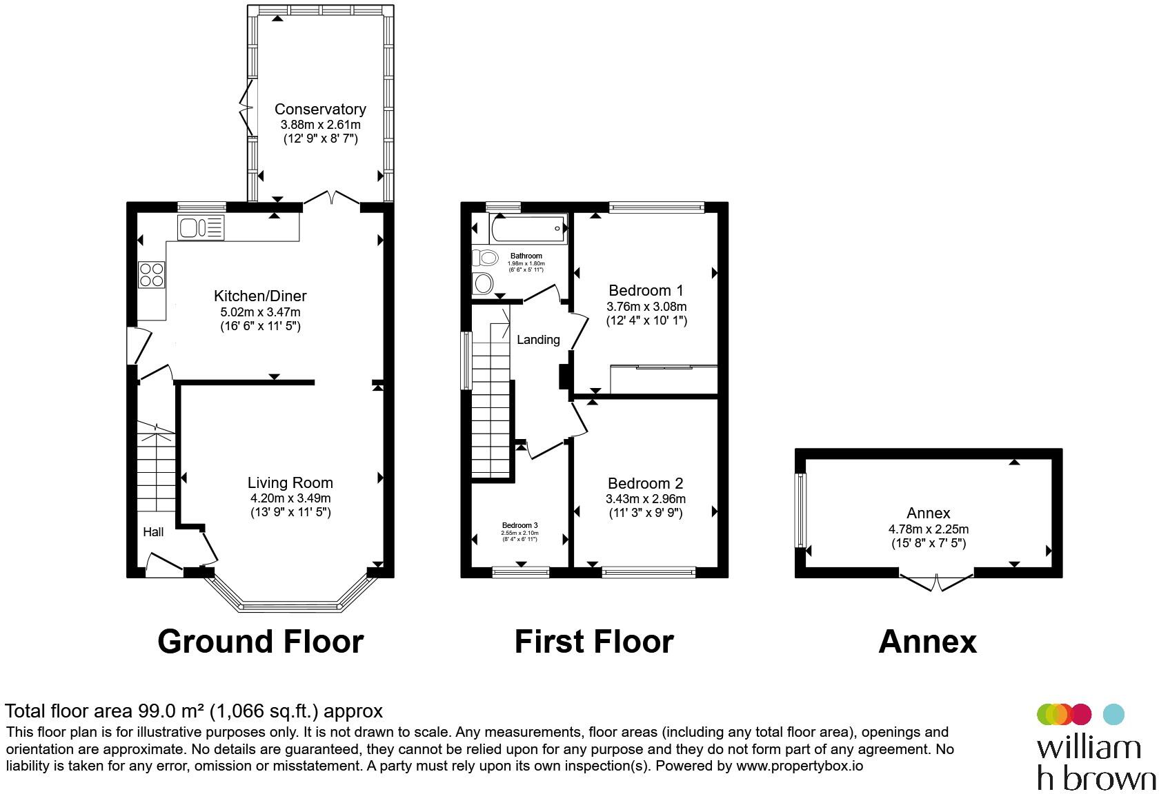 Polperro Way, Hucknall, Nottingham floorplan