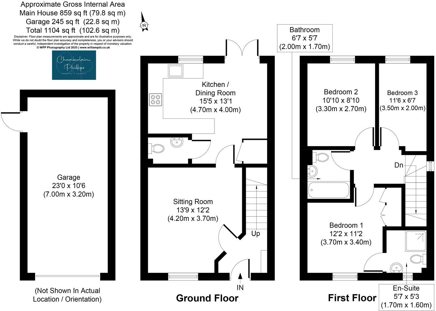 Storeys Road, Brantham floorplan