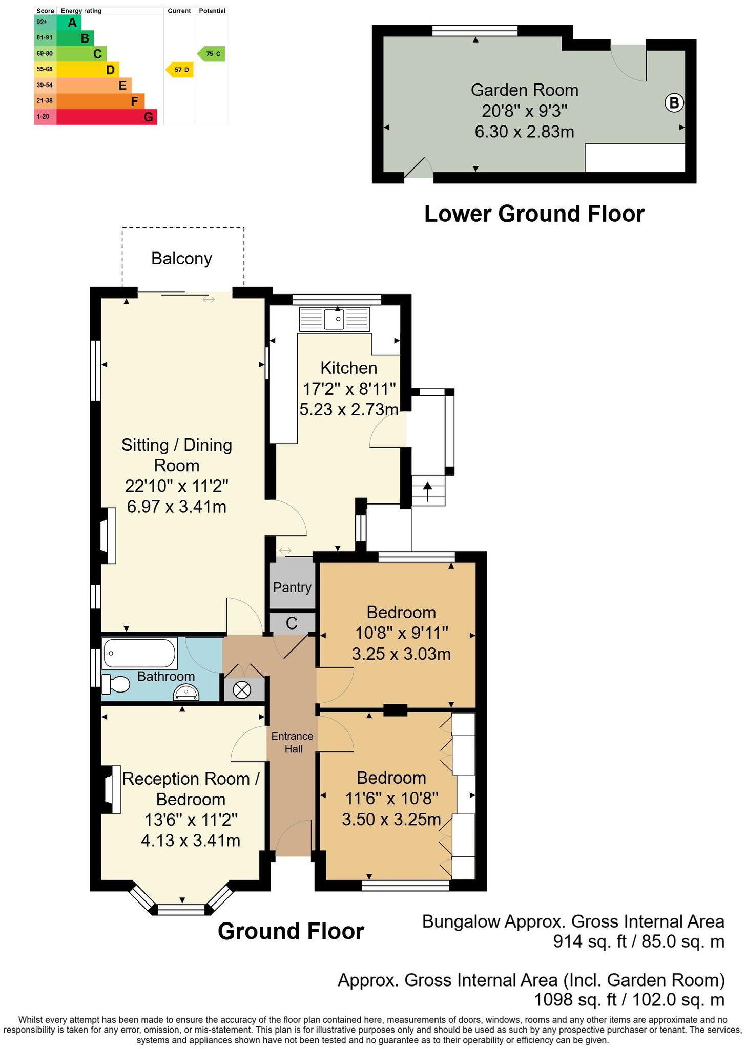 Dorking Road, Tunbridge Wells floorplan