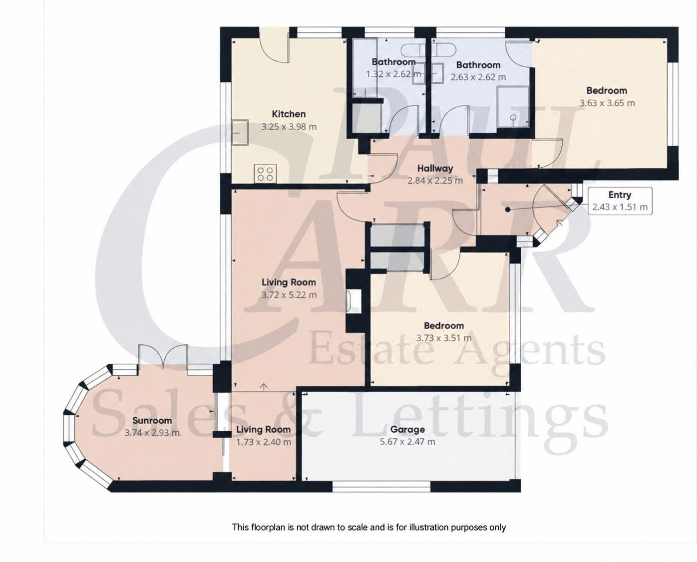 Beeches Road, Walsall floorplan