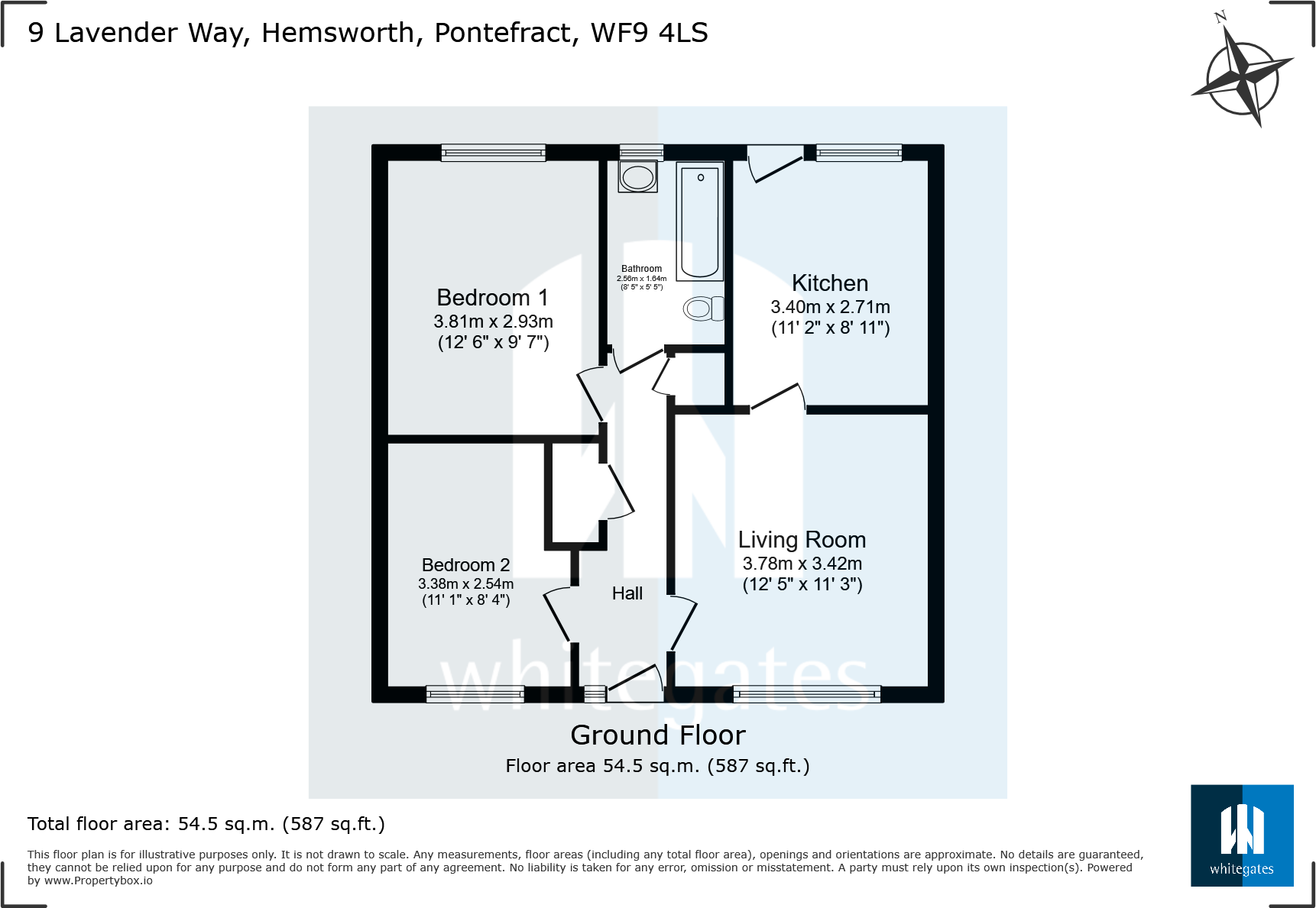 Lavender Way, Hemsworth, Pontefract, West Yorkshire, WF9 floorplan