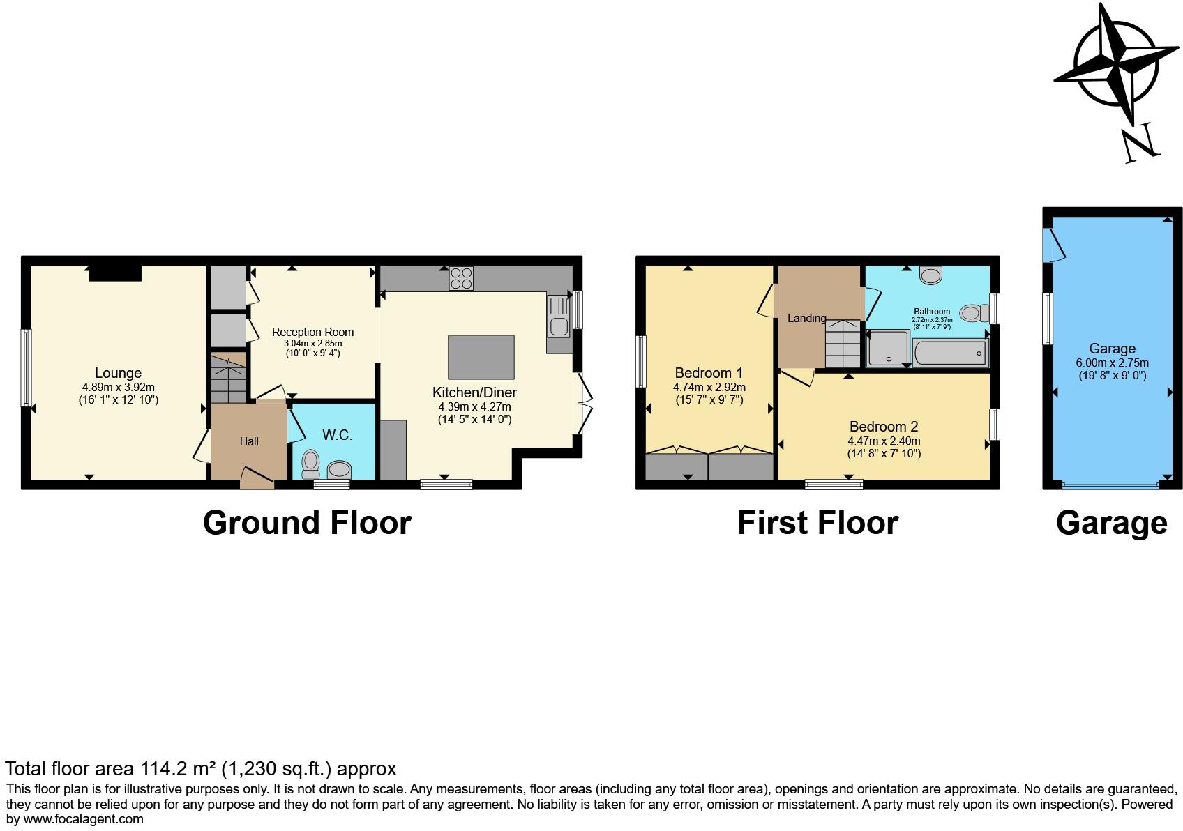 Chiltern Road, Lincoln, LN5 floorplan