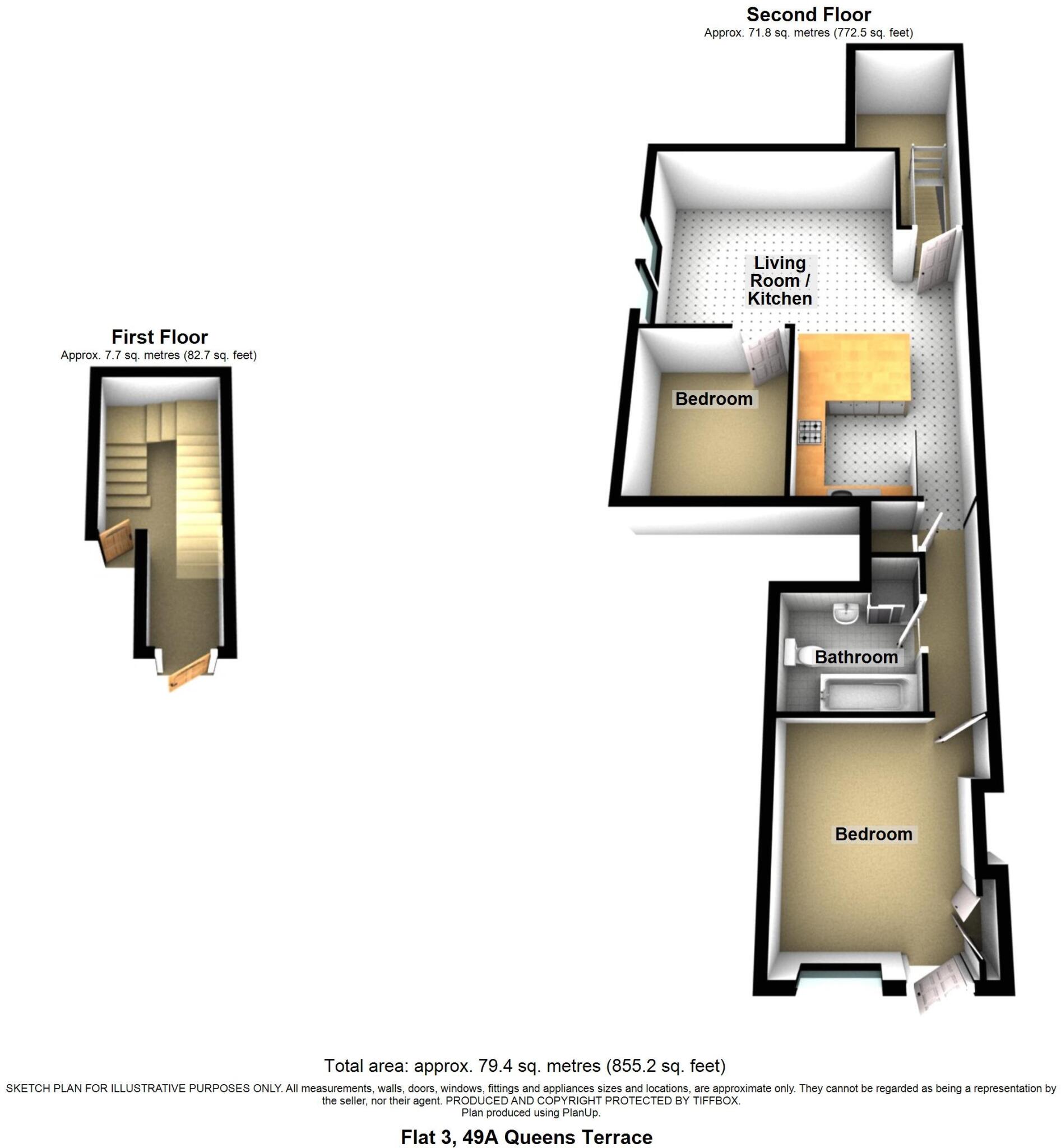 Queens Terrace, Jesmond,  floorplan