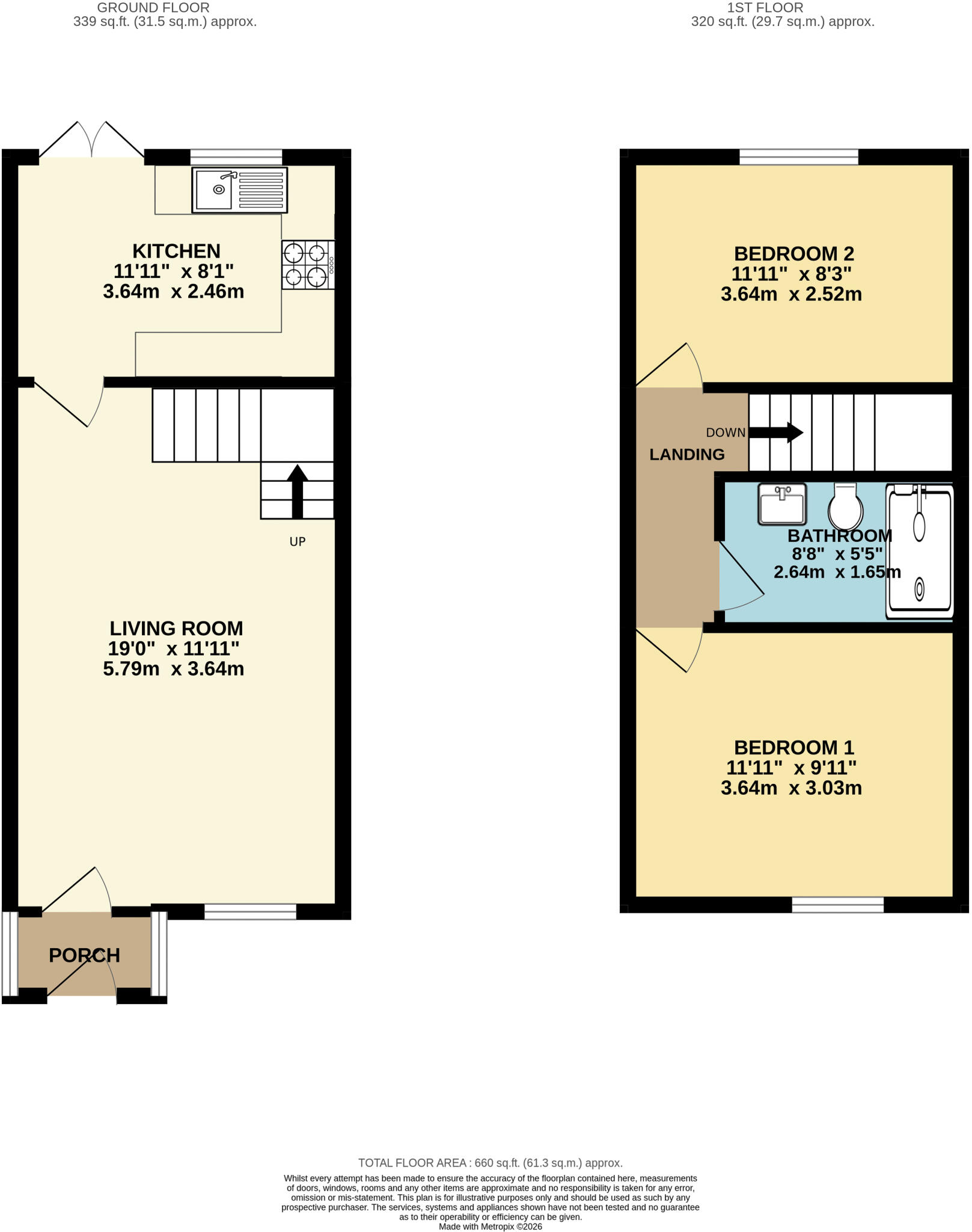 Bradfield Close, Reddish floorplan
