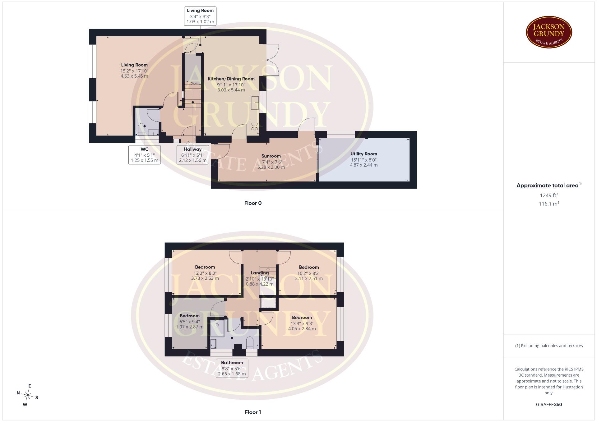 Rickyard Road, The Arbours, NN3 3RR floorplan