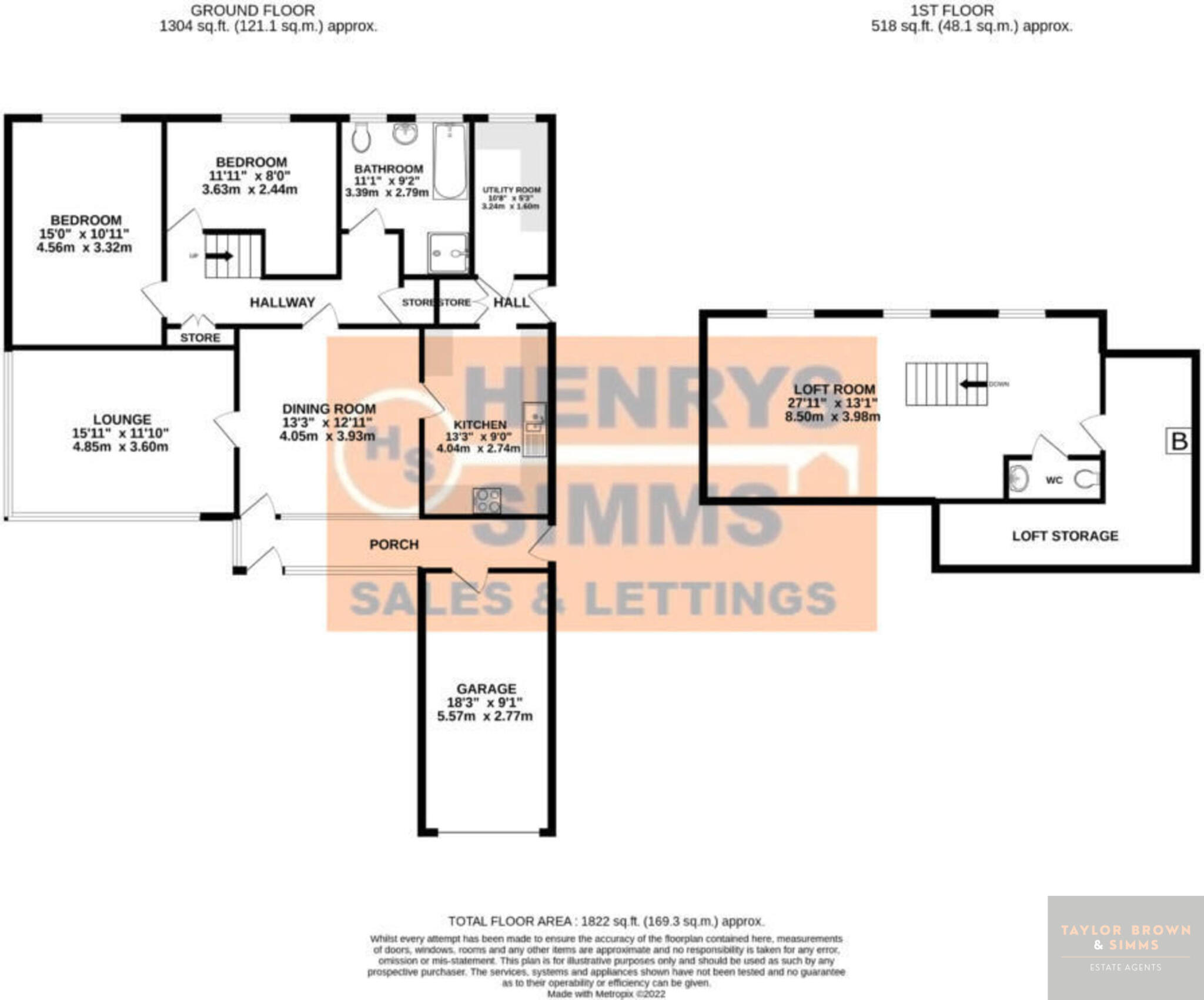 Hallington Drive, Heanor, Derbyshire floorplan
