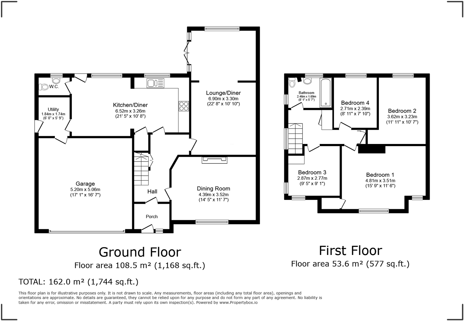 Noke Shot, Harpenden, AL5 5HS floorplan