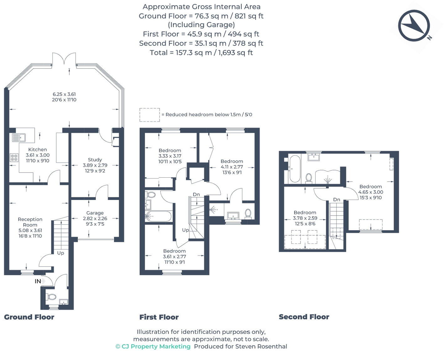Neild Way, Rickmansworth, WD3 8RW floorplan