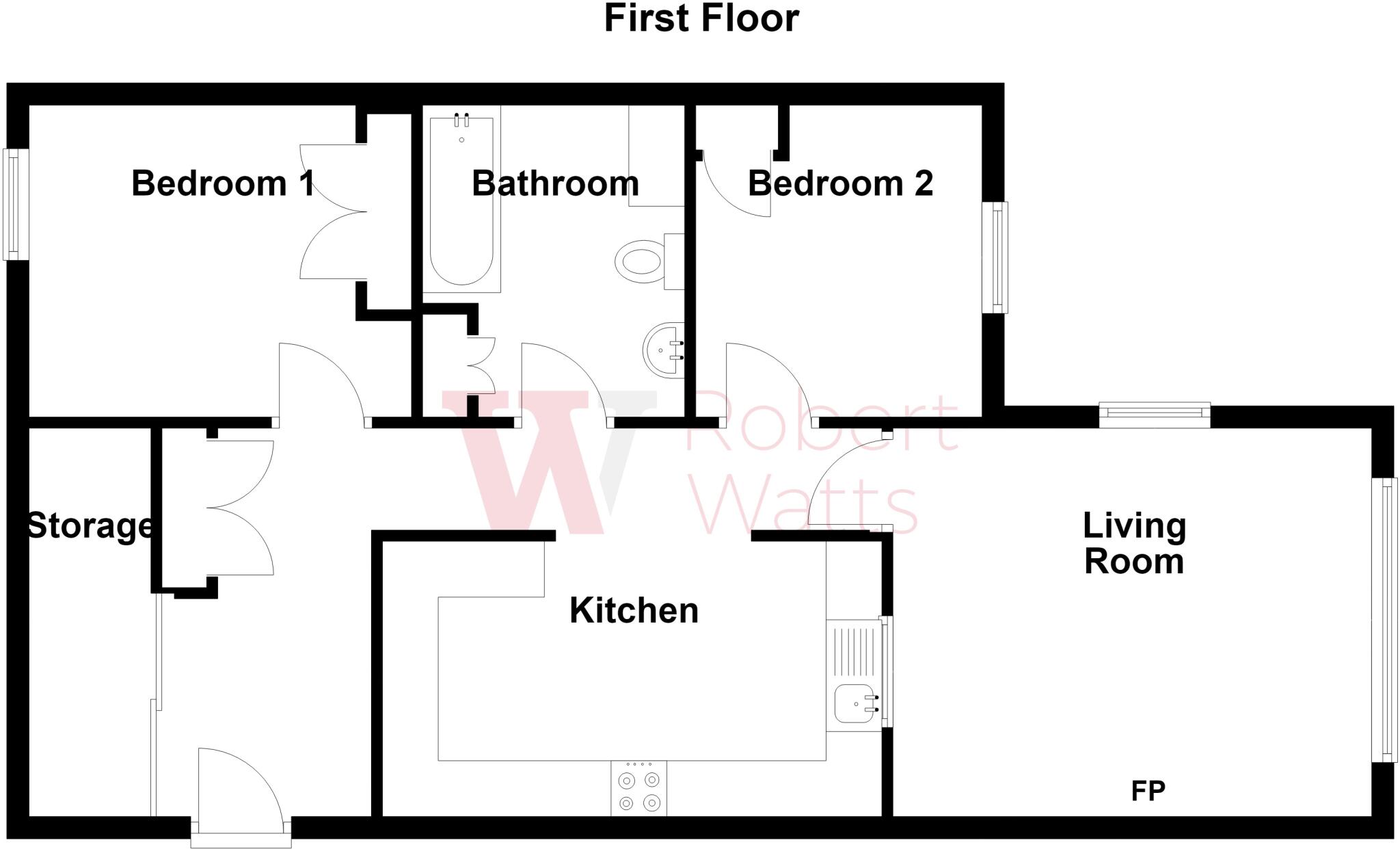 Park Road, Eccleshill, Bradford, West Yorkshire, BD10 floorplan