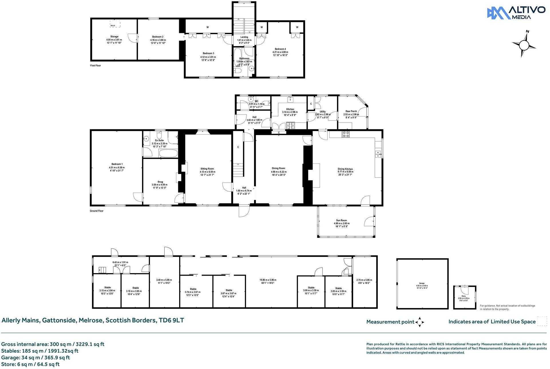 Gattonside, Melrose, Scottish Borders floorplan