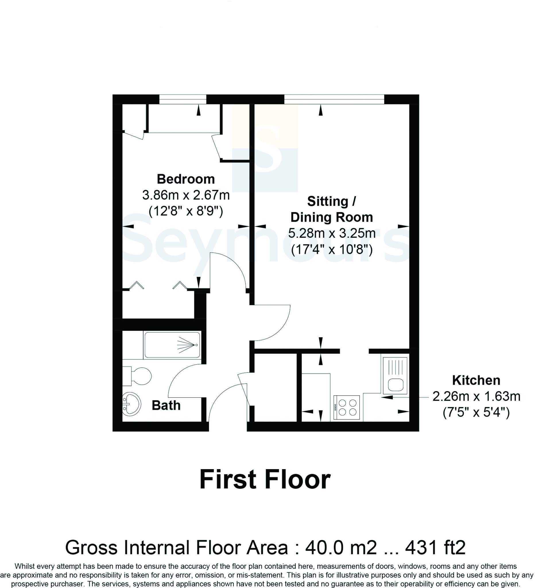 Mount Hermon Road, Woking, Surrey, GU22 floorplan
