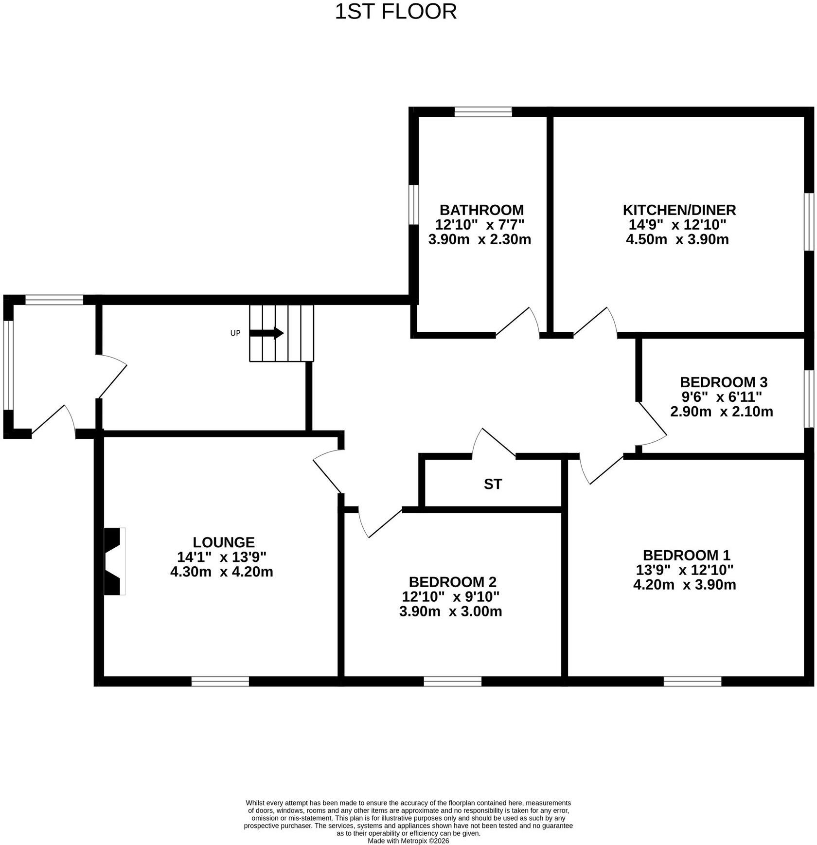 Fountain Road, Bridge Of Allan, FK9 floorplan