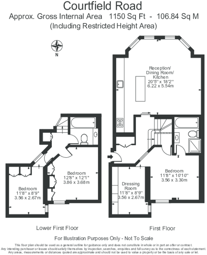 Courtfield Road, London, SW7 floorplan
