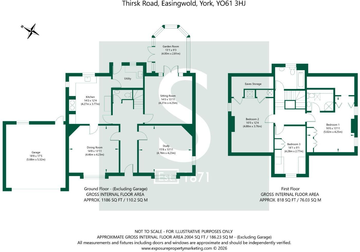 Thirsk Road, Easingwold floorplan