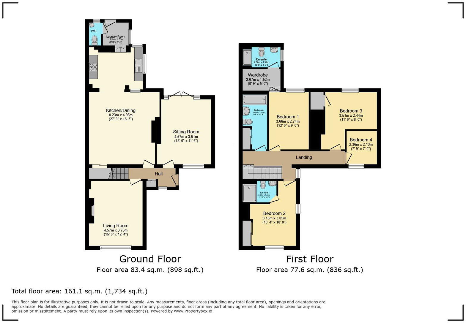 Auster Crescent, Rearsby, Leicester, LE7 4UE floorplan