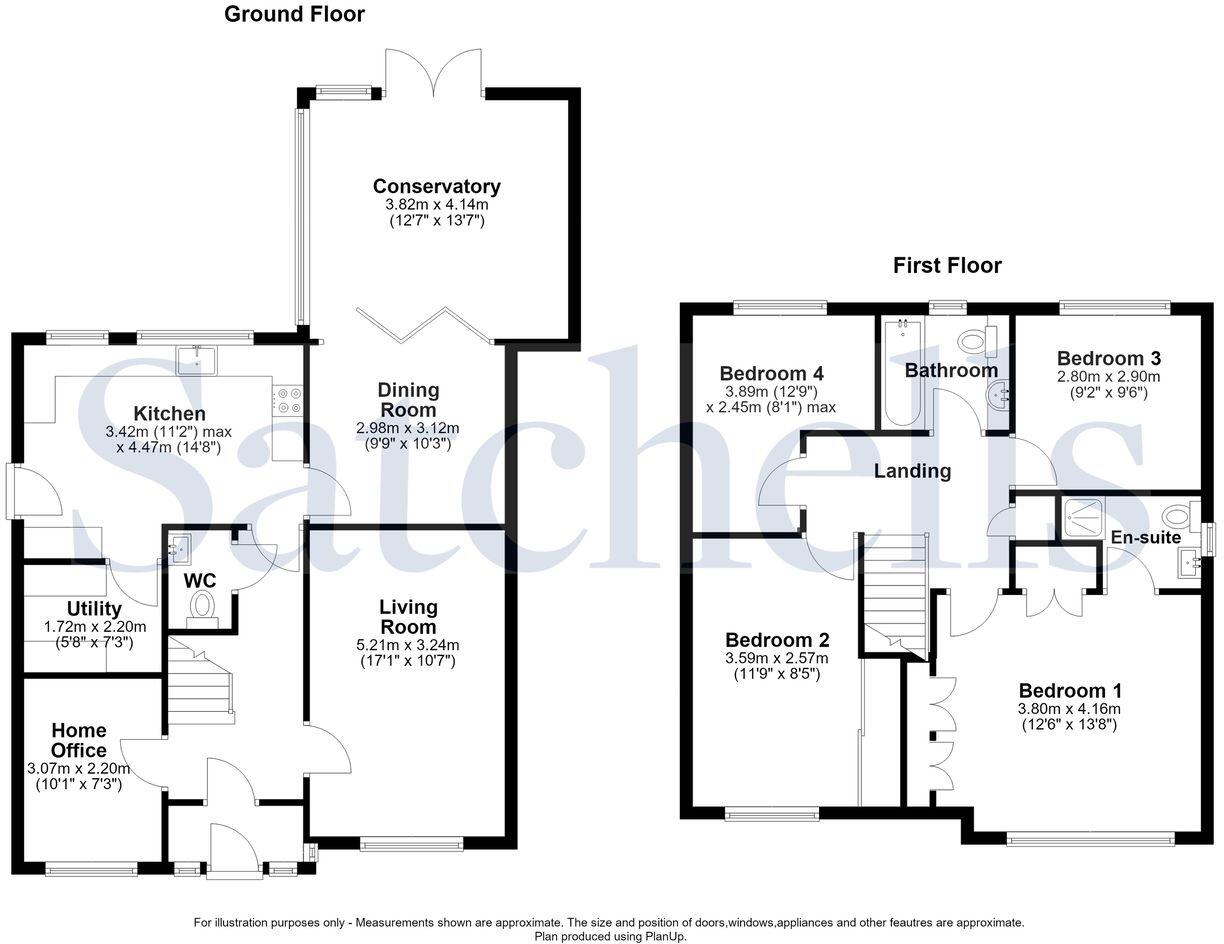 Poppy Field, Biggleswade, SG18 floorplan