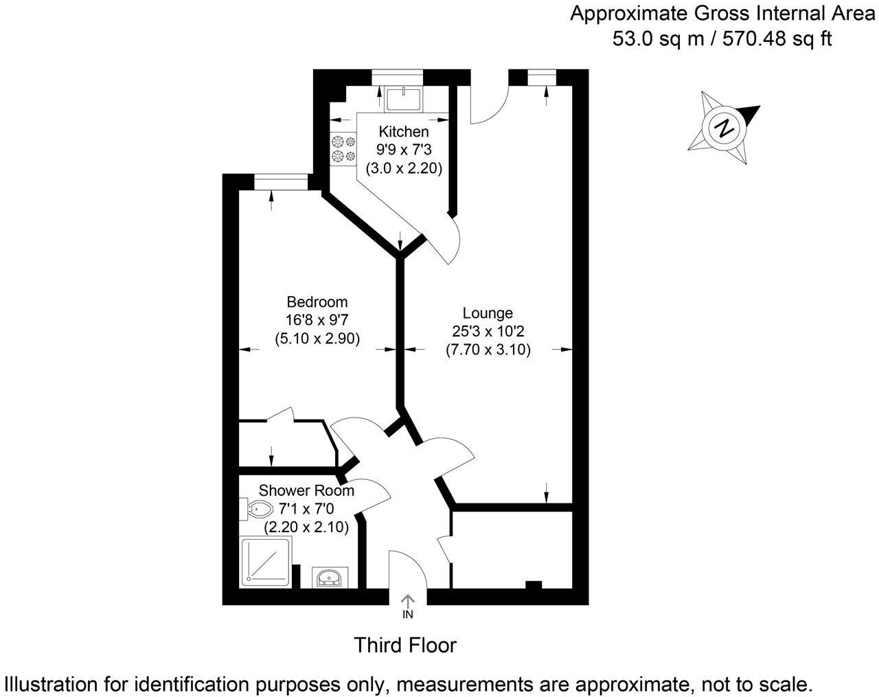 Edward House, Pegs Lane, Hertford floorplan