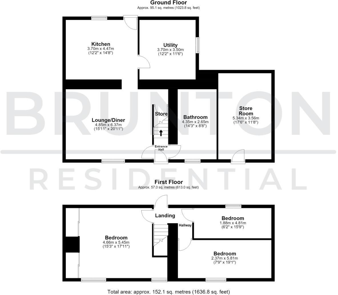 The Riding Farm, Riding Mill, NE44 floorplan