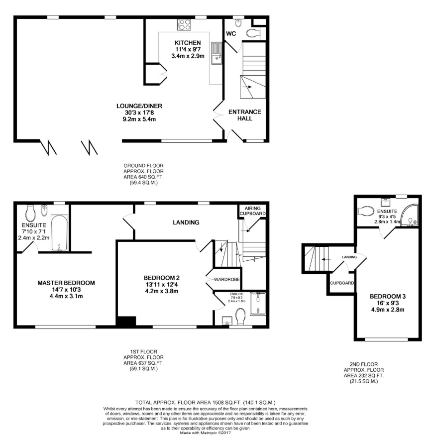 Martinsley Lodge, Uppingham Road, Preston floorplan