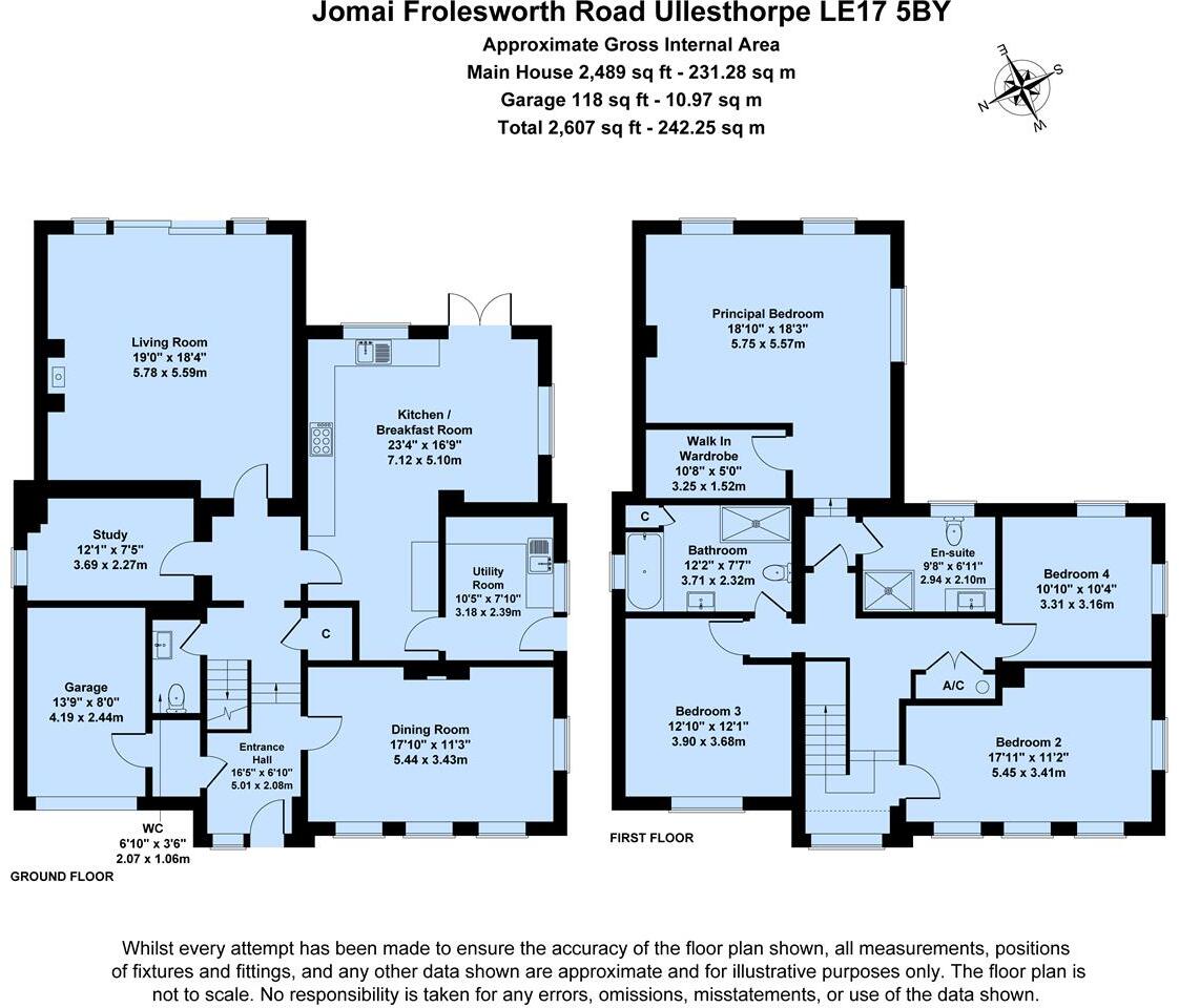 Frolesworth Road, Ullesthorpe, Lutterworth, LE17 floorplan