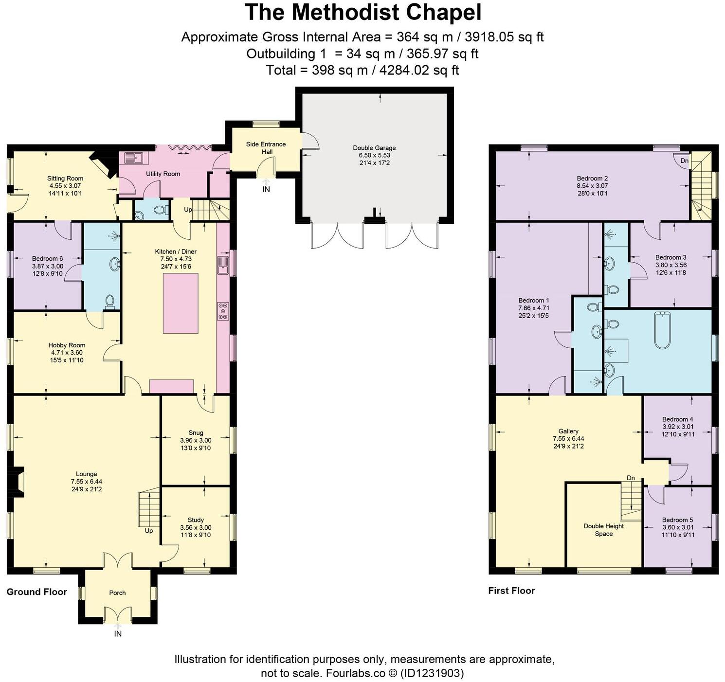 A Fresh Start Awaits At The Methodist Chapel... floorplan
