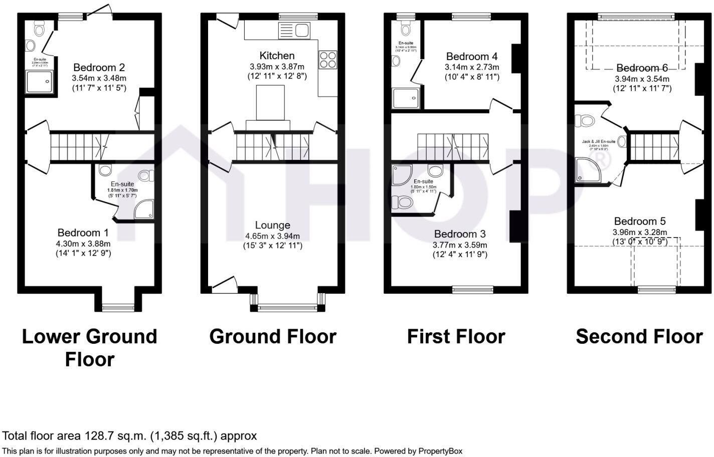St. Anns Avenue, Burley, Leeds, West Yorkshire, LS4 floorplan