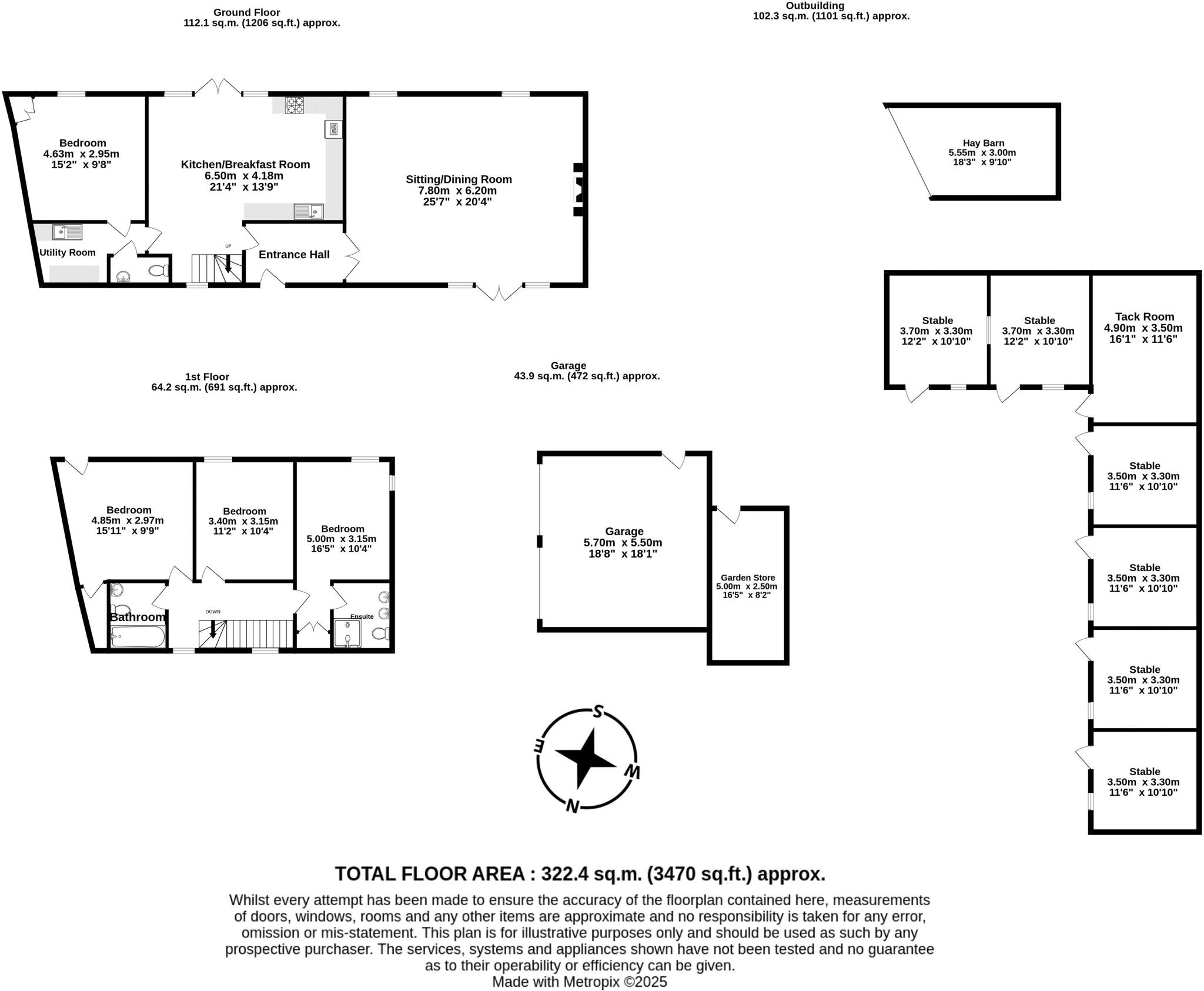 Goodstone, Bickington floorplan