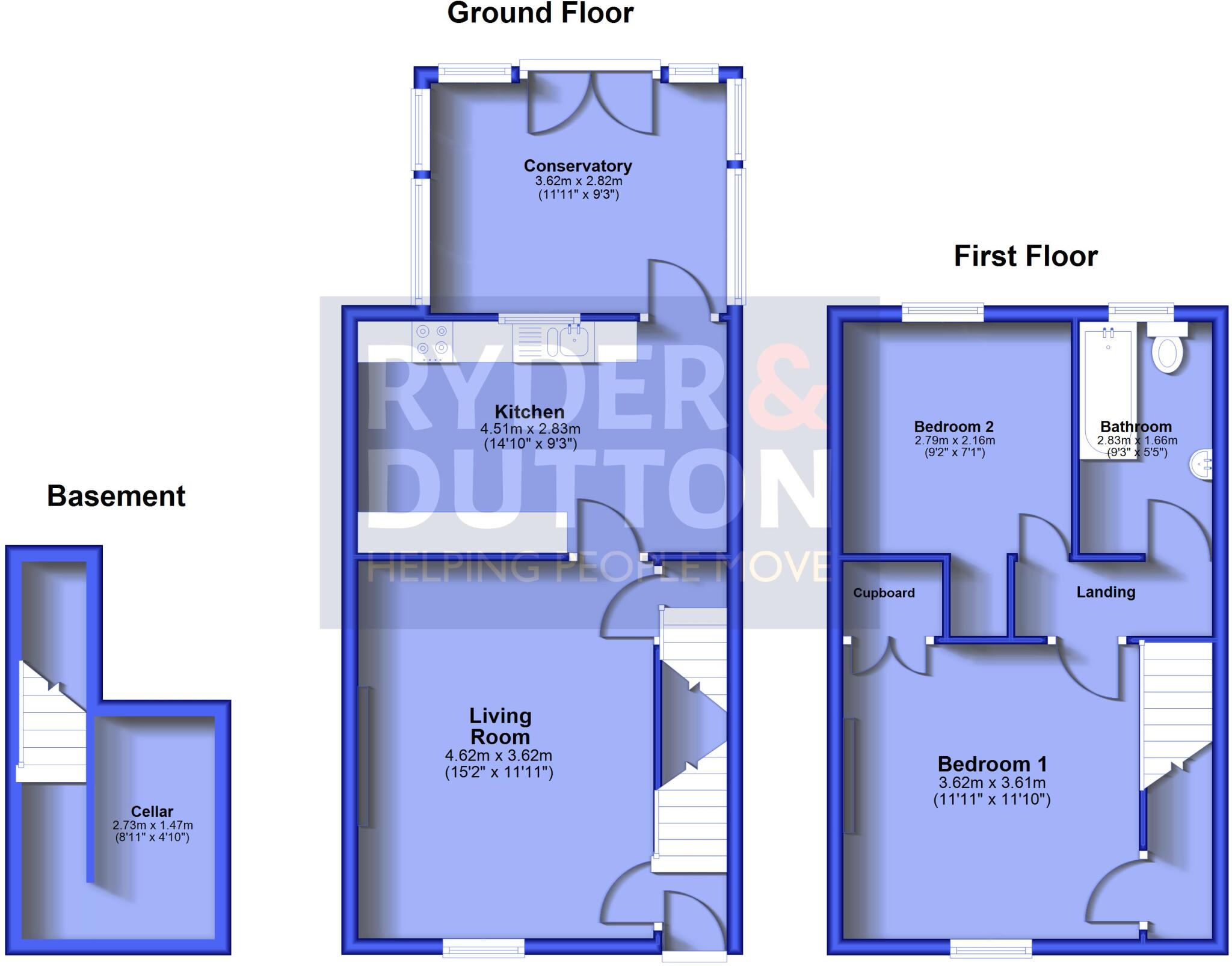 Folly Terrace, Crawshawbooth, Rossendale, BB4 floorplan