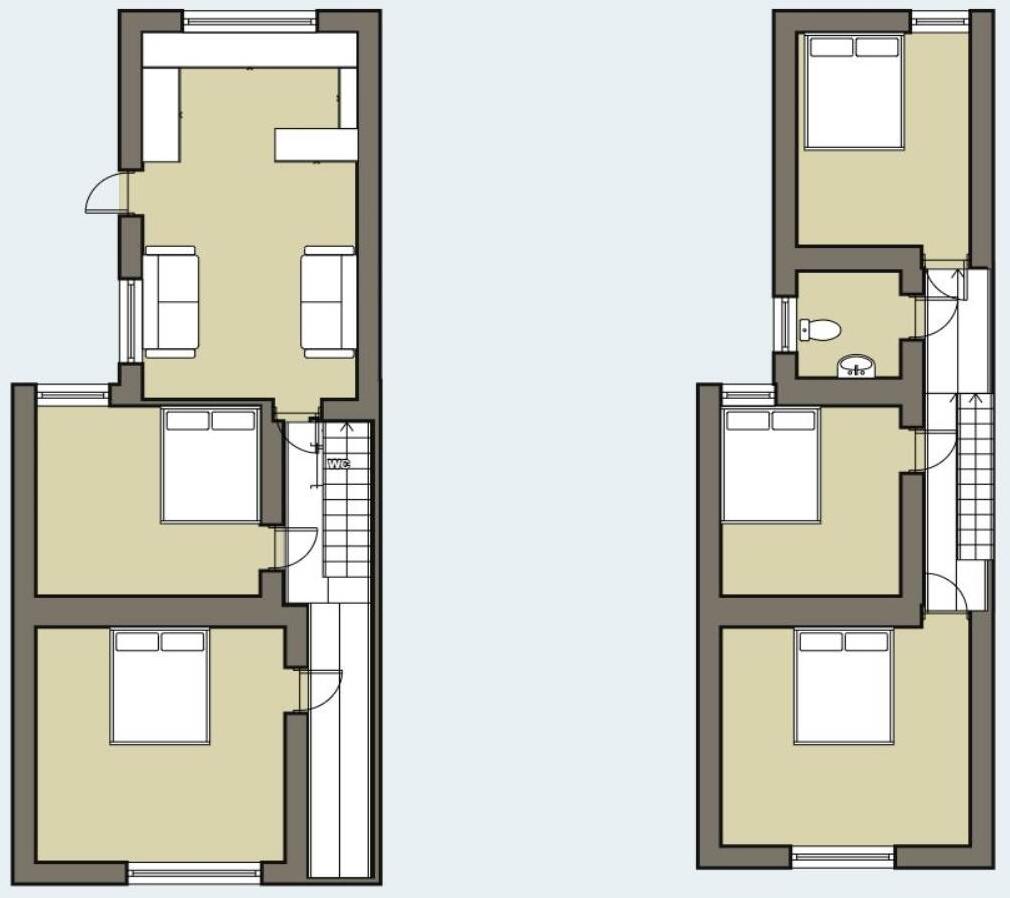 Tewkesbury Street, Cathays, Cardiff floorplan