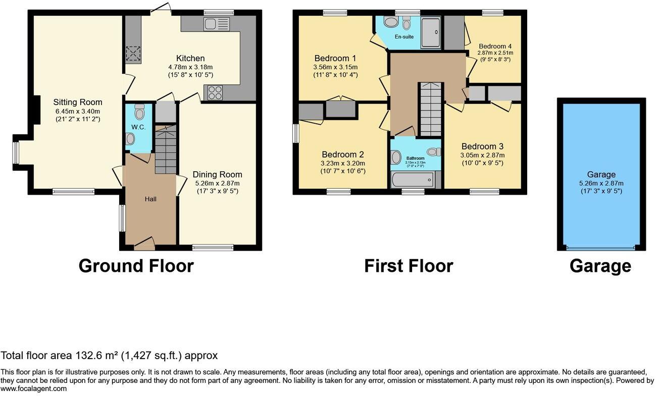 Jamaica Way, Eastbourne, BN23 floorplan