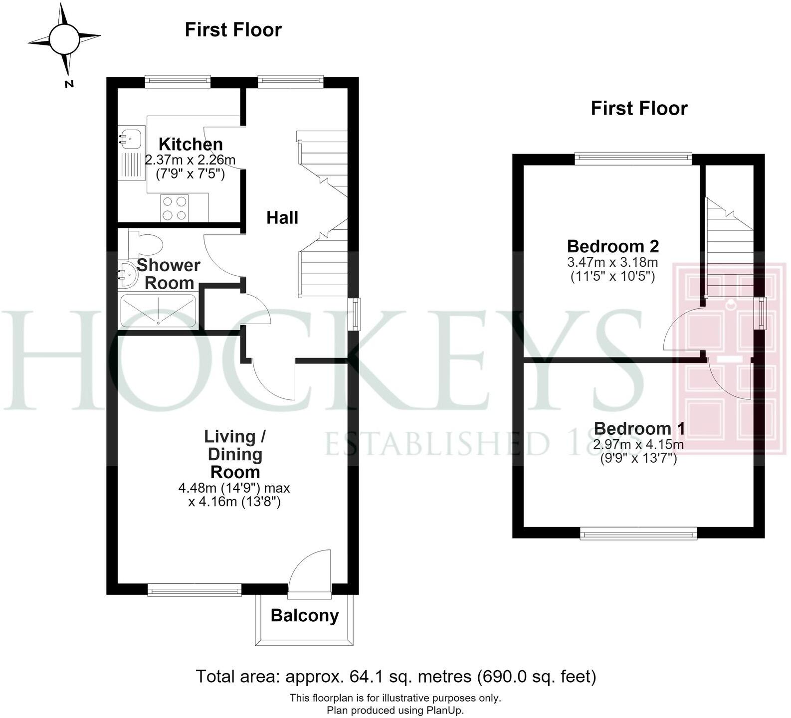 Sleaford Street, Cambridge, CB1 floorplan