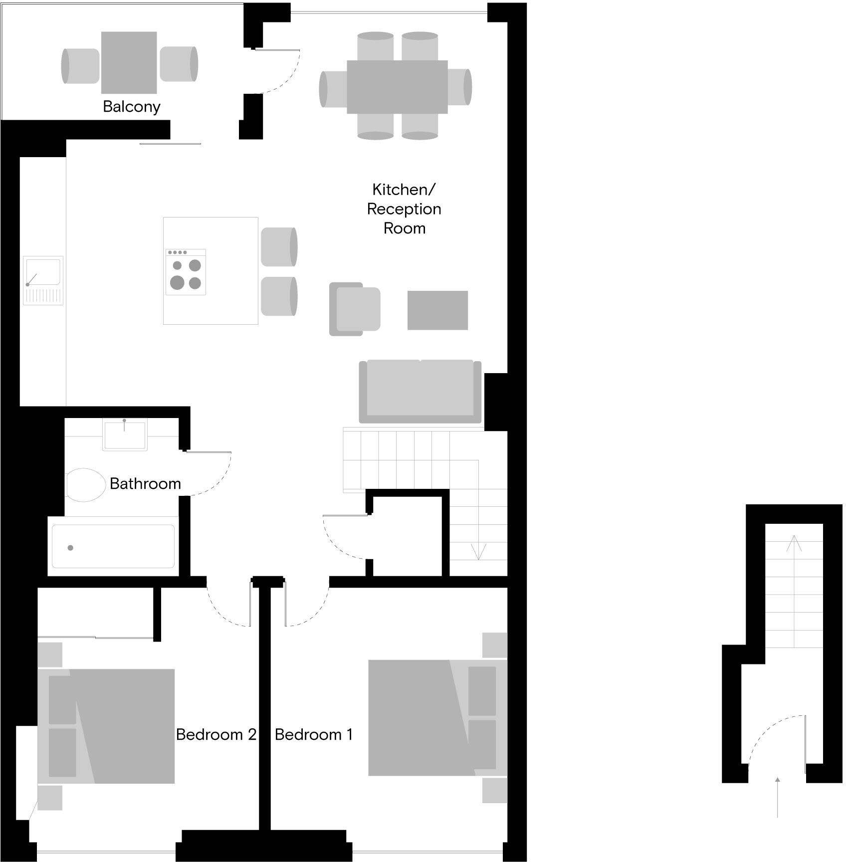Balfron Tower, St Leonards Road, London, E14 0UY floorplan