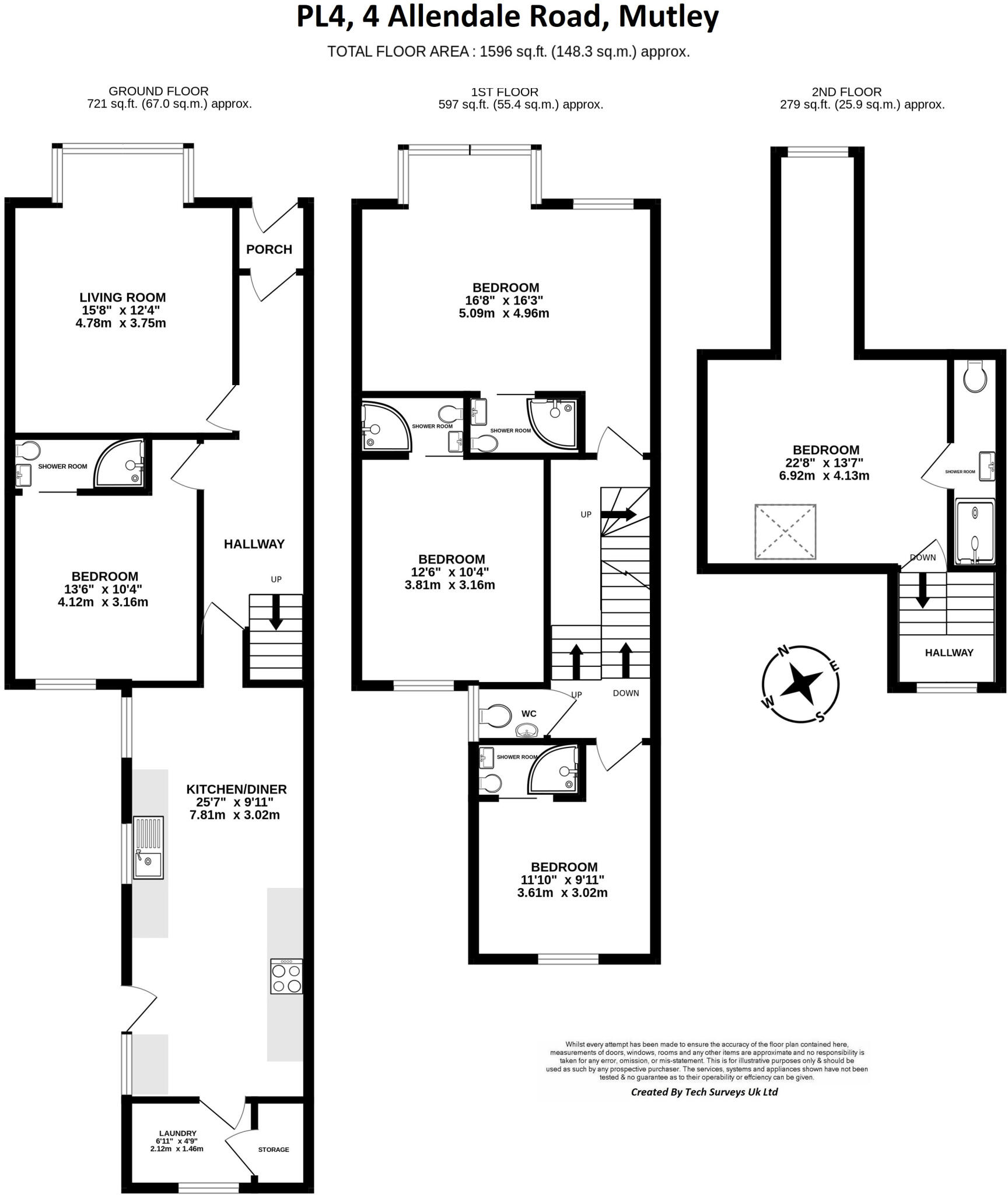 Allendale Road, Plymouth floorplan