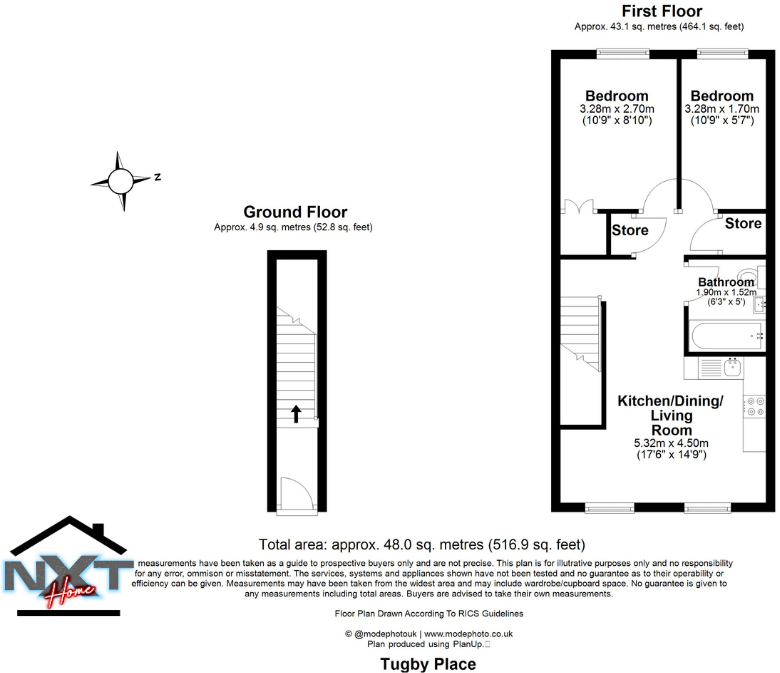 Tugby Place, Chelmsford, Essex, CM1 floorplan