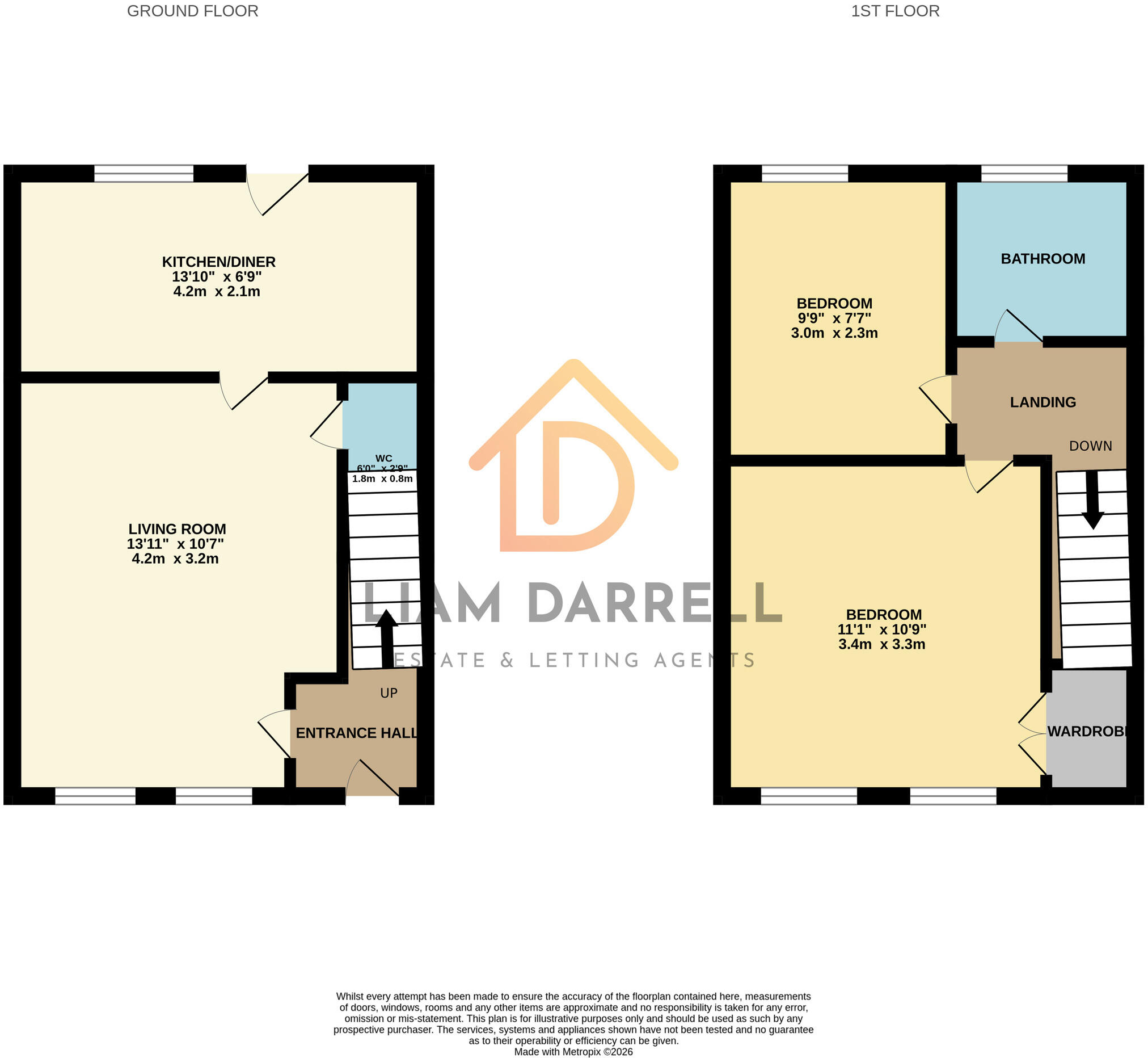 Ewart Street, Scarborough, North Yorkshire floorplan