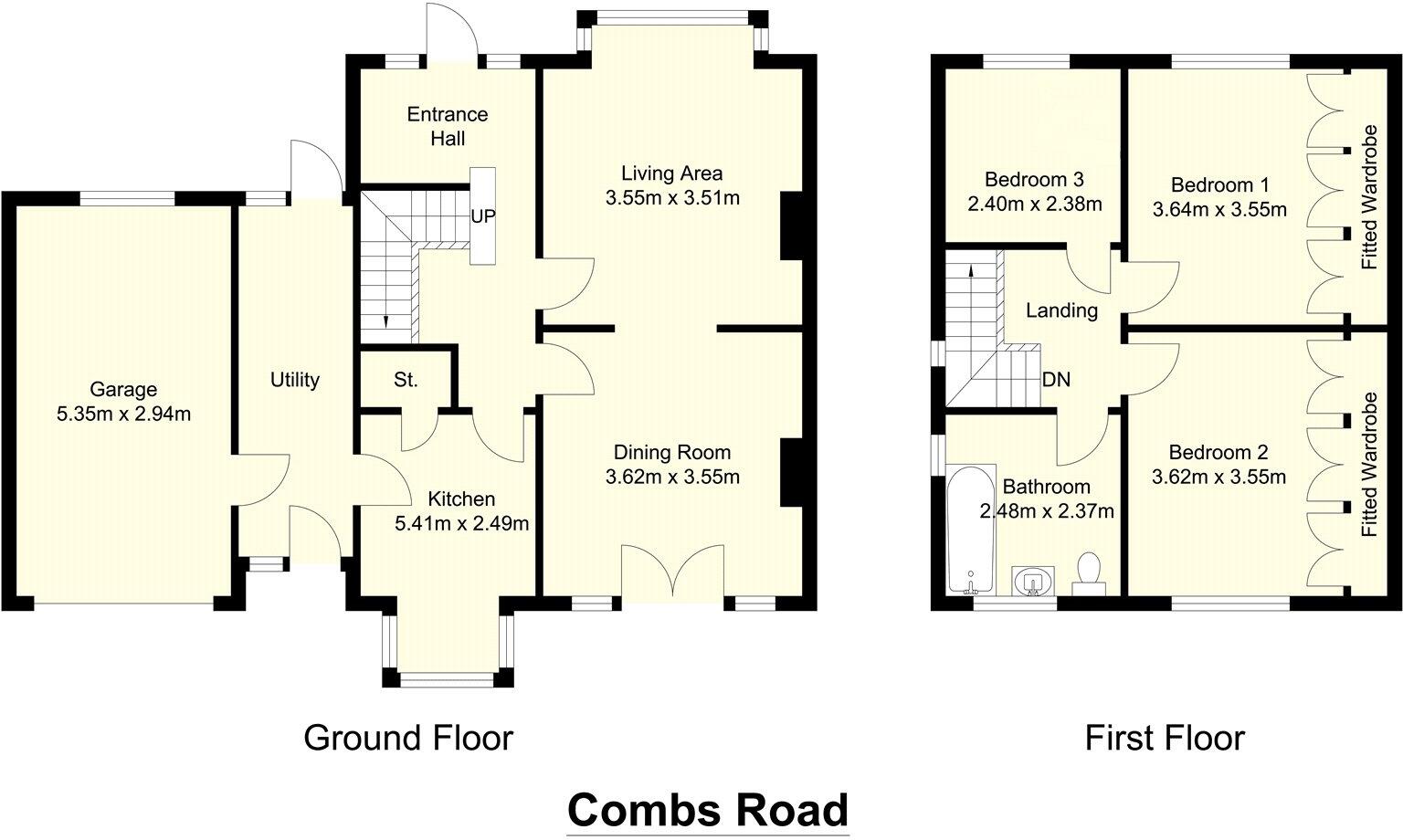 Combs Road, Thornhill, Dewsbury, WF12 floorplan