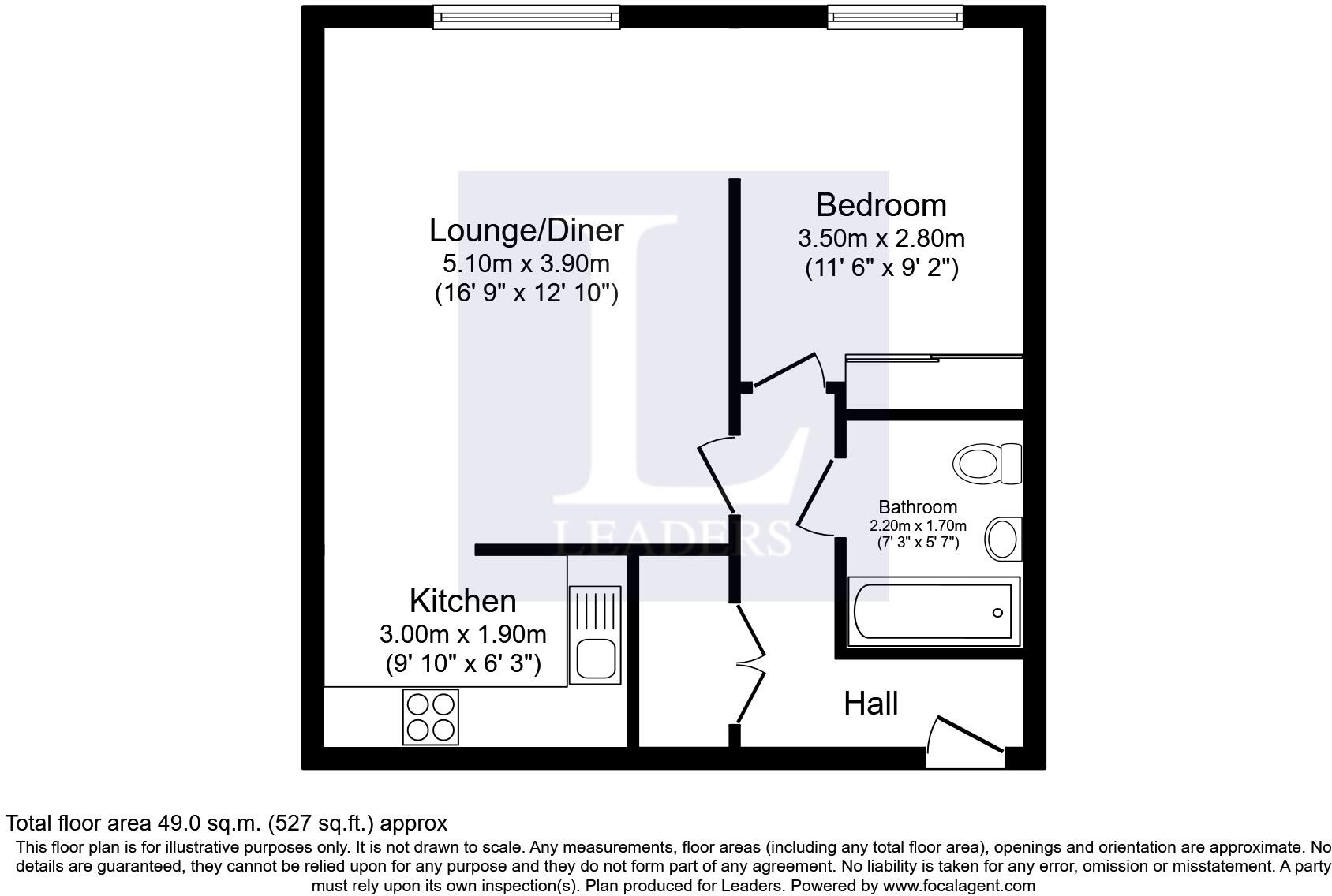 Rillaton Walk, Milton Keynes, Buckinghamshire, MK9 floorplan
