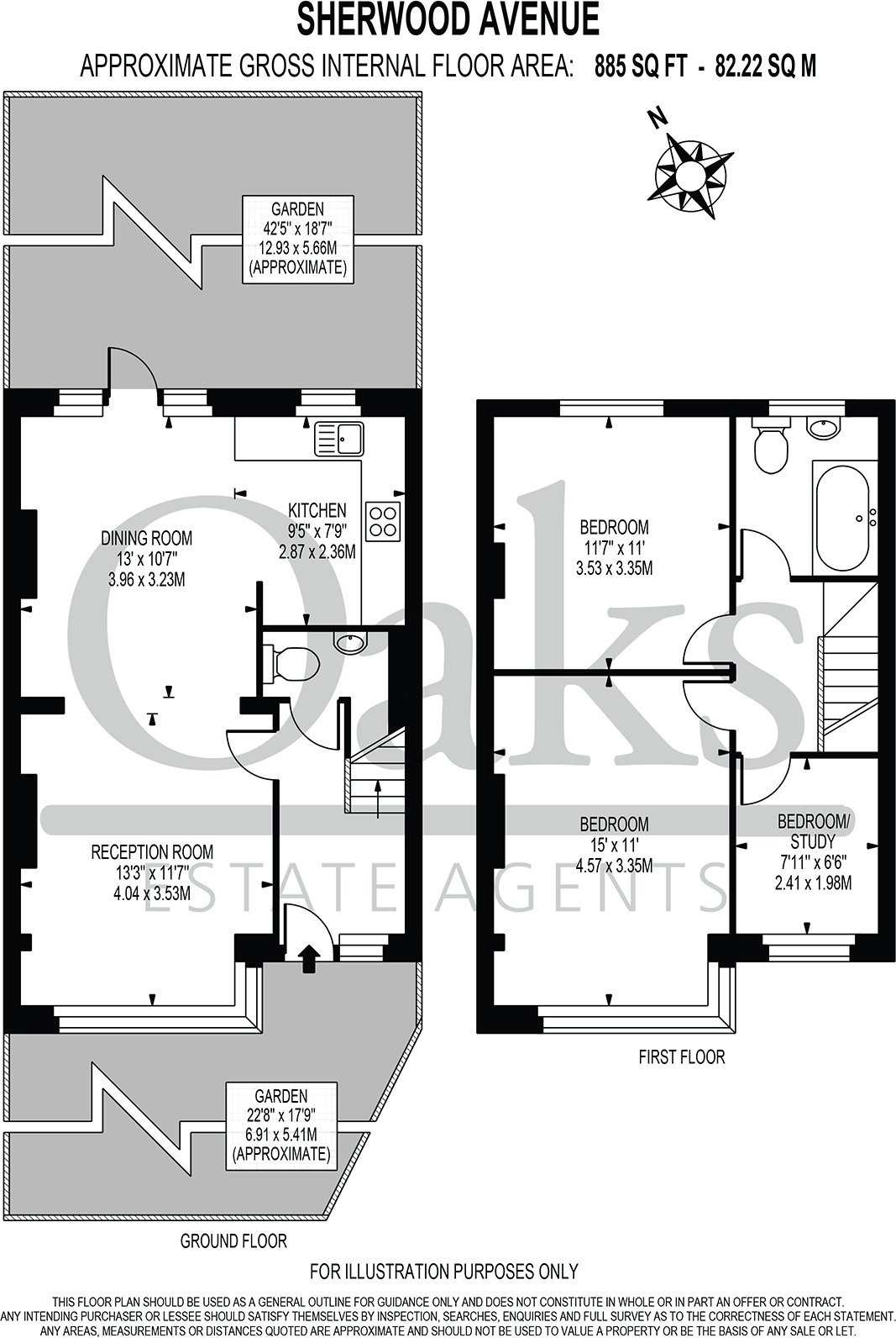 Sherwood Avenue, Streatham floorplan